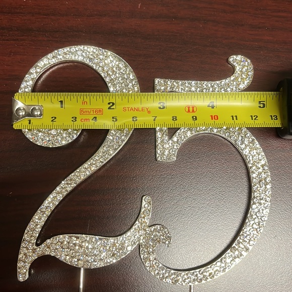 Rhinestone cake topper - Picture 4 of 6